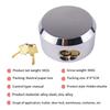 A51K-Cp-3184  Shackle Padlocks Keyed Solid Steel With 2 Keys Hide Lock Body Security Lock For Universal