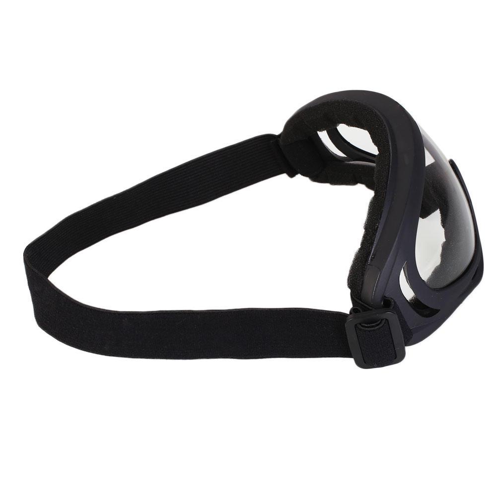 Occhiali da Sole Professionali Antivento Sovradimensionati Goggle Gommati Retrò Polarizzati da Uomo per Moto Nero Opaco