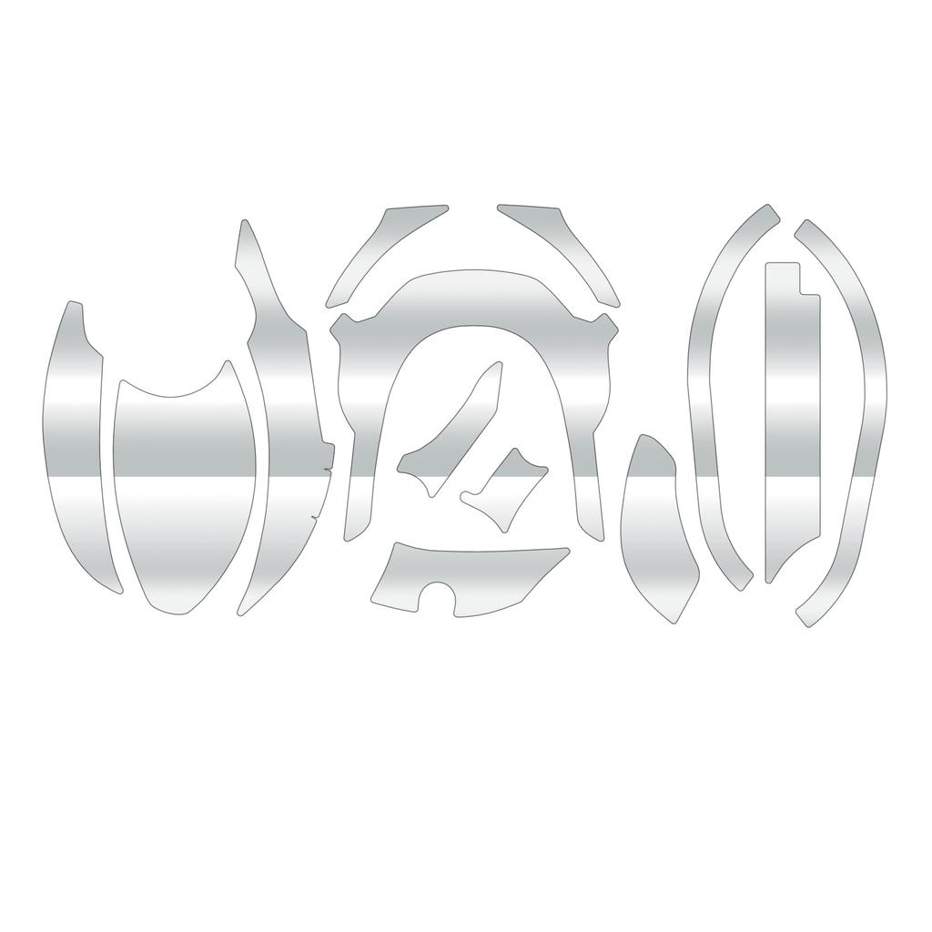CUSTOM YOROI Custom Decal for 16 Zillion SVTW Baitcasting Reel SEAT.JP (Clear, Right-Handed)