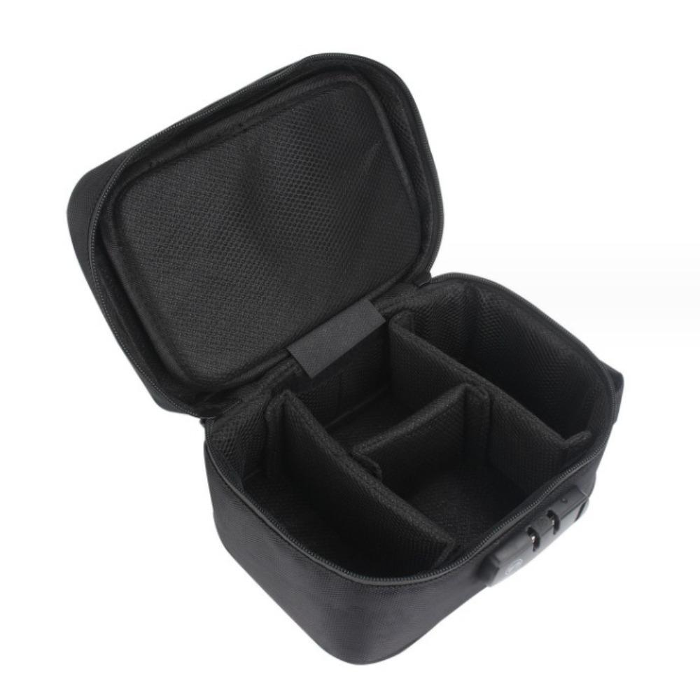 

with Combination Lock Smell Proof Storage Bag Large Capacity Storage Case Container Travel сірий