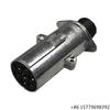 24V 7P N Type Trailer Plug Socket Truck Trailer Interface Converter Heavy Duty Connector