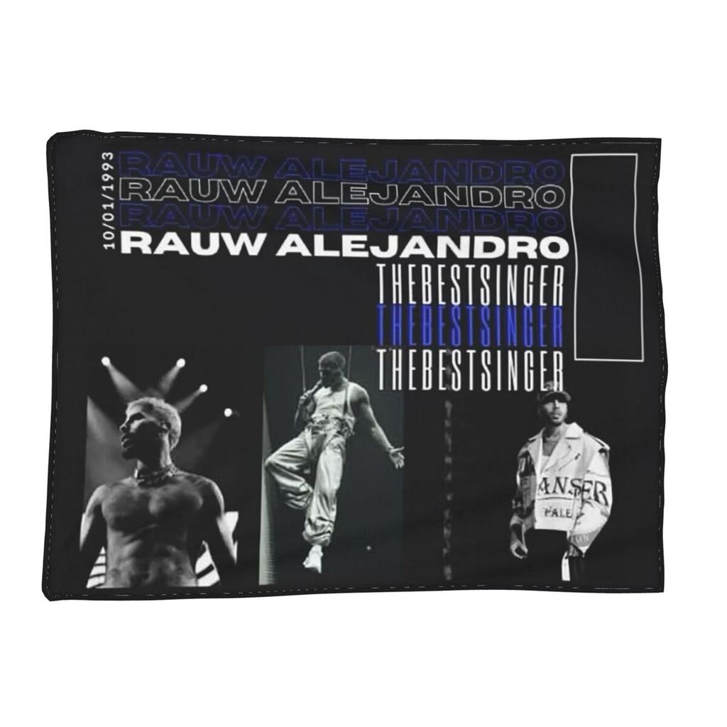 Rauw Alejandro Blankets Soft Warm Flannel Throw Blanket Bedding for Bed Living Room Picnic Travel Home Sofa