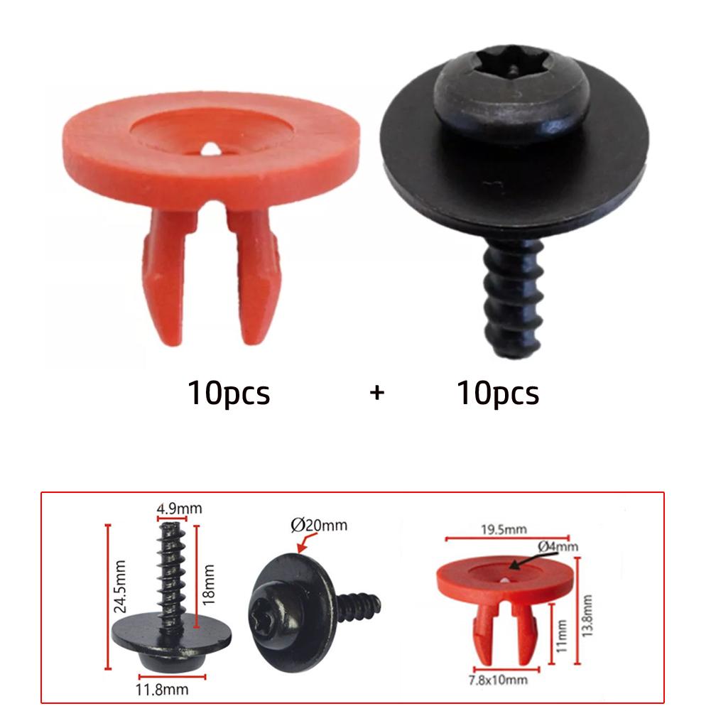 Engine Parts Retainer Nut Repair Replacement Accessories