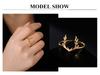 Cazador Stainless Steel Crescent Moon Phase Rings for Women Vintage Jewelry New in Rings Party Anniversary Birthday Gift 2026