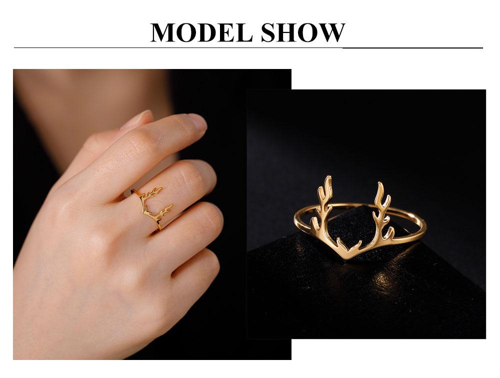 Cazador Stainless Steel Crescent Moon Phase Rings for Women Vintage Jewelry New in Rings Party Anniversary Birthday Gift 2026