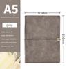 SYC A5 Diario Business Copertina Rigida in Pelle Raccoglitore ad Anelli 6 Anelli Fogli Mobili 100 Fogli Vuoti Rigati Stampato Planner Regalo