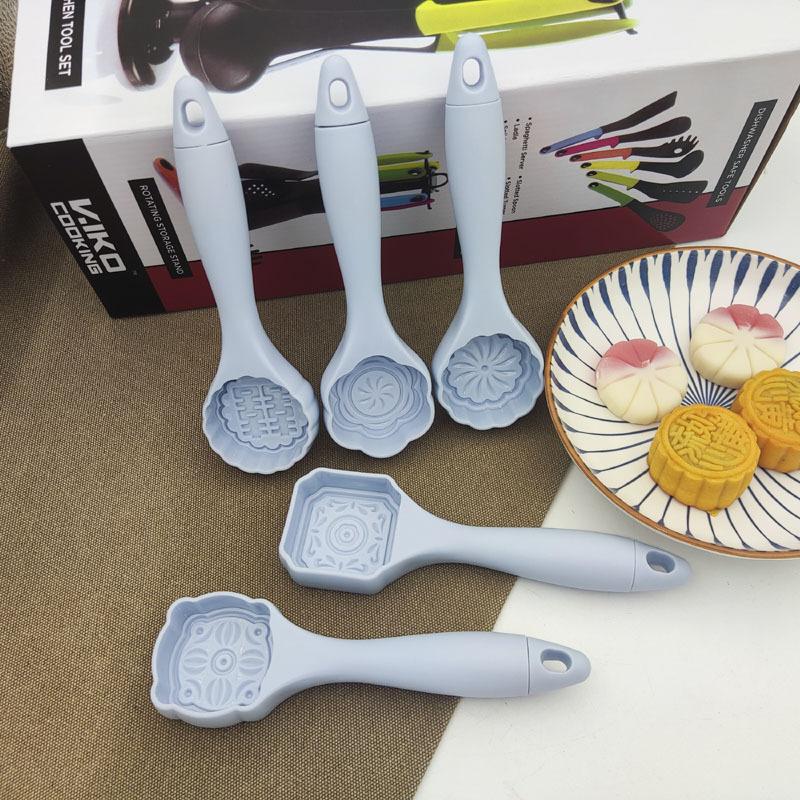 Pastries Molds Portable Cake Mold Durable Multifunction Convenient Reusable Anti Stick Mooncake Molds Kitchen Baking Accessories