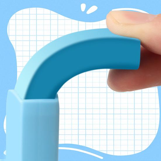 Push Pull Retractable Eraser, Cute Pastel Pencil Eraser for Students, Clean Dustless 2B Eraser for Kids, School Supplies