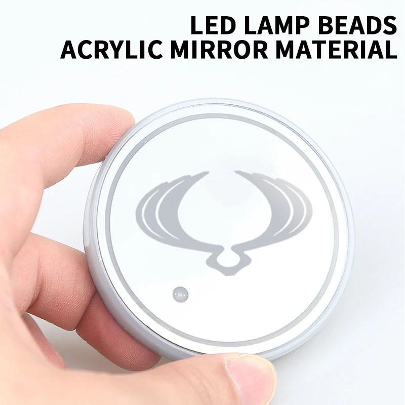2Pcs Luminous Car Cup Coaster Holder Car Led Atmosphere Light For Ssangyong Korando Kyron Musso Rexton Tivoli Actyon Rodius 2022