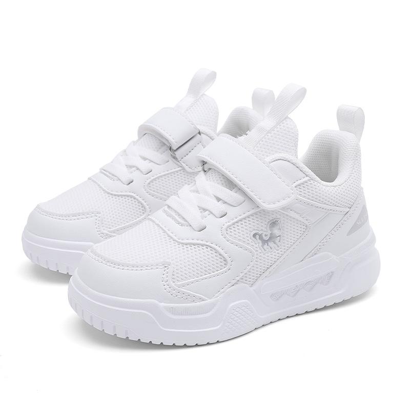 

White Girls Shoes Children Sneaker Autumn Flat Elegant Girls Skate Sneaker 4 To 12 Years Fashion Sports Tennis Shoes 37
