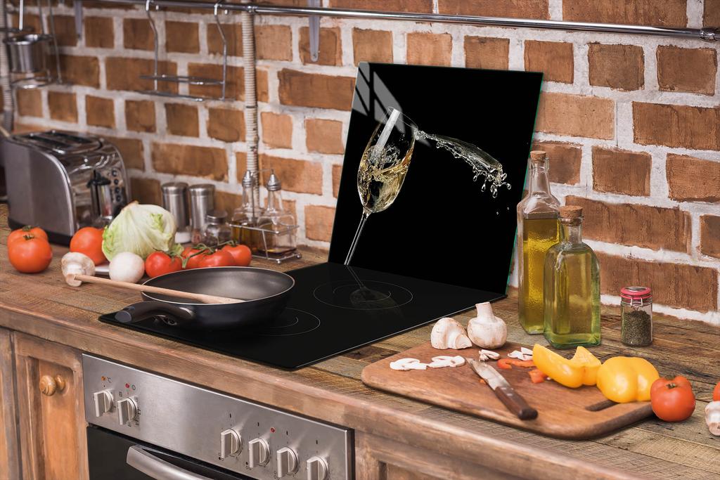 SZKLANA DESKA DO KROJENIA 52x40 WINO