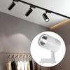 LED COB Track Lamp 0W Rotatable Adjustable Ceiling Rail Light for Clothing Store Shop