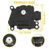Heater Blend Door Actuator AUXITO Anti Jam HVAC Accessory OE Level Fit for Ram Car Air Conditioning System Repair