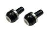Bikers Bar Ends for Tricity Tricity 155 Aluminum Billet Black NMAX, 125, - - BK-Y0503-BLK