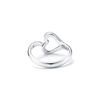 Tiffany & Co.. Klassischer Eleganter Glatter 925 Silberring Damenring GRP09222