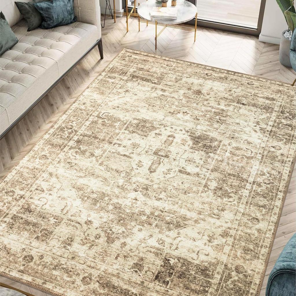 American Persian Carpet Living Room Fully Covered Large Area Sofa Carpet Bedroom Bedside Carpet