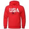 Vintage American Flag Street Print Clothing Women's Hip Hop Personality Hoodie Round Neck Fashion Hoodie Pullover 2025 Women Y2K