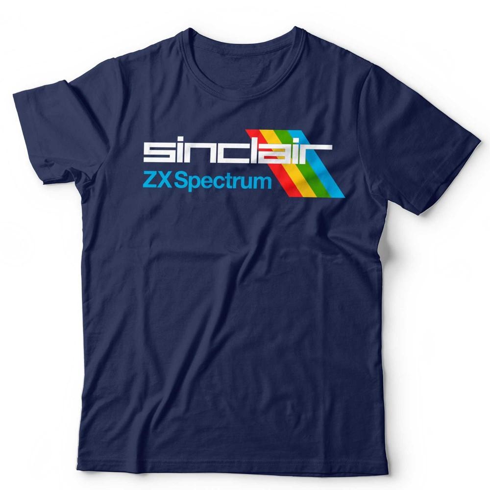 Sinclair ZX Spectrum T Shirt Retro Gaming 80s PC Classic Vintage Video Games S