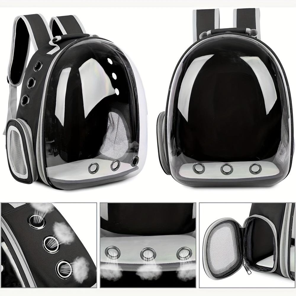 Transparent Shell Pet Bag with Large Capacity, Space Cover Cat Bag, Suitable for Travel