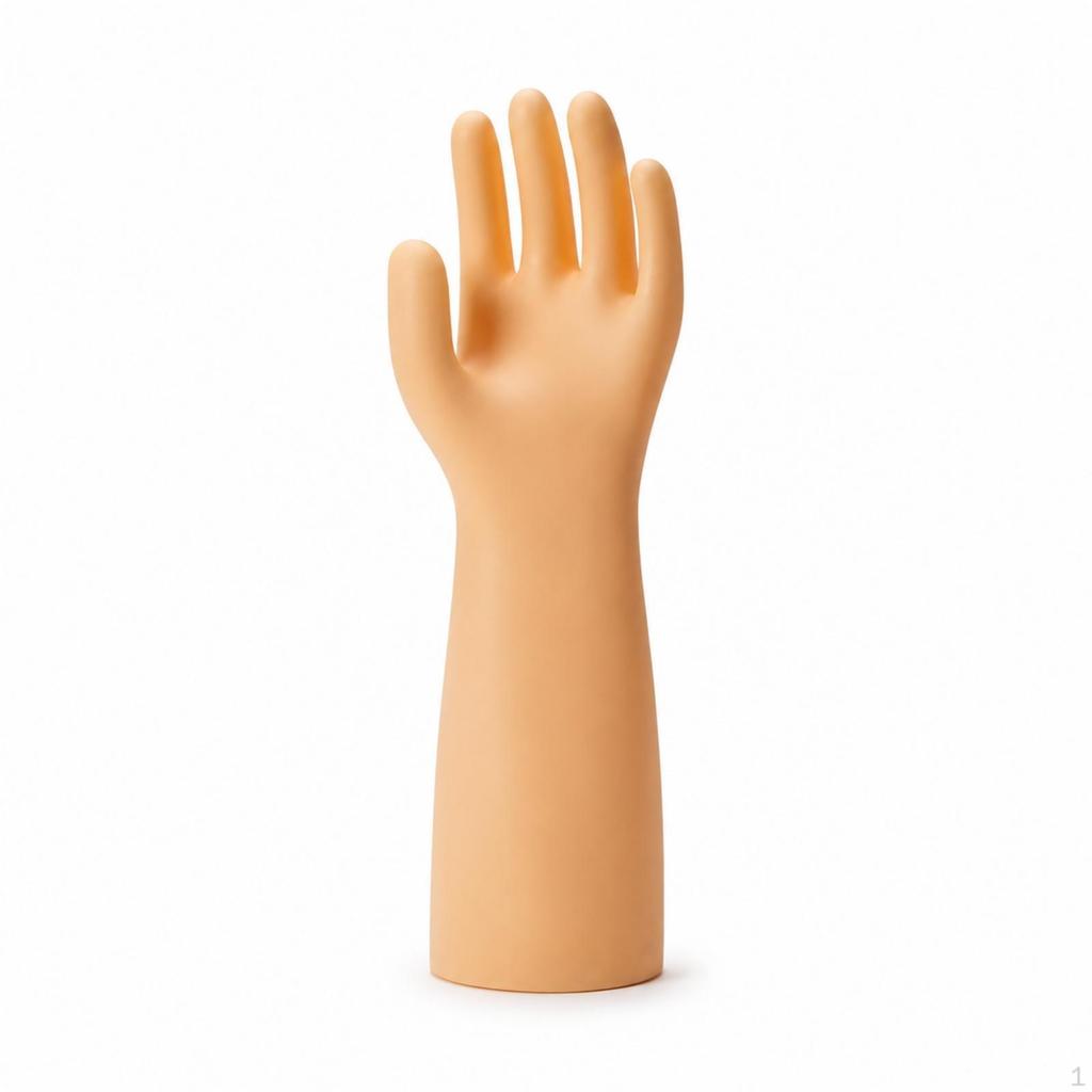 Mannequin Hand Matt Display für Einzelhändler, Fotografen, Foto-Requisite Schwarz Rechts