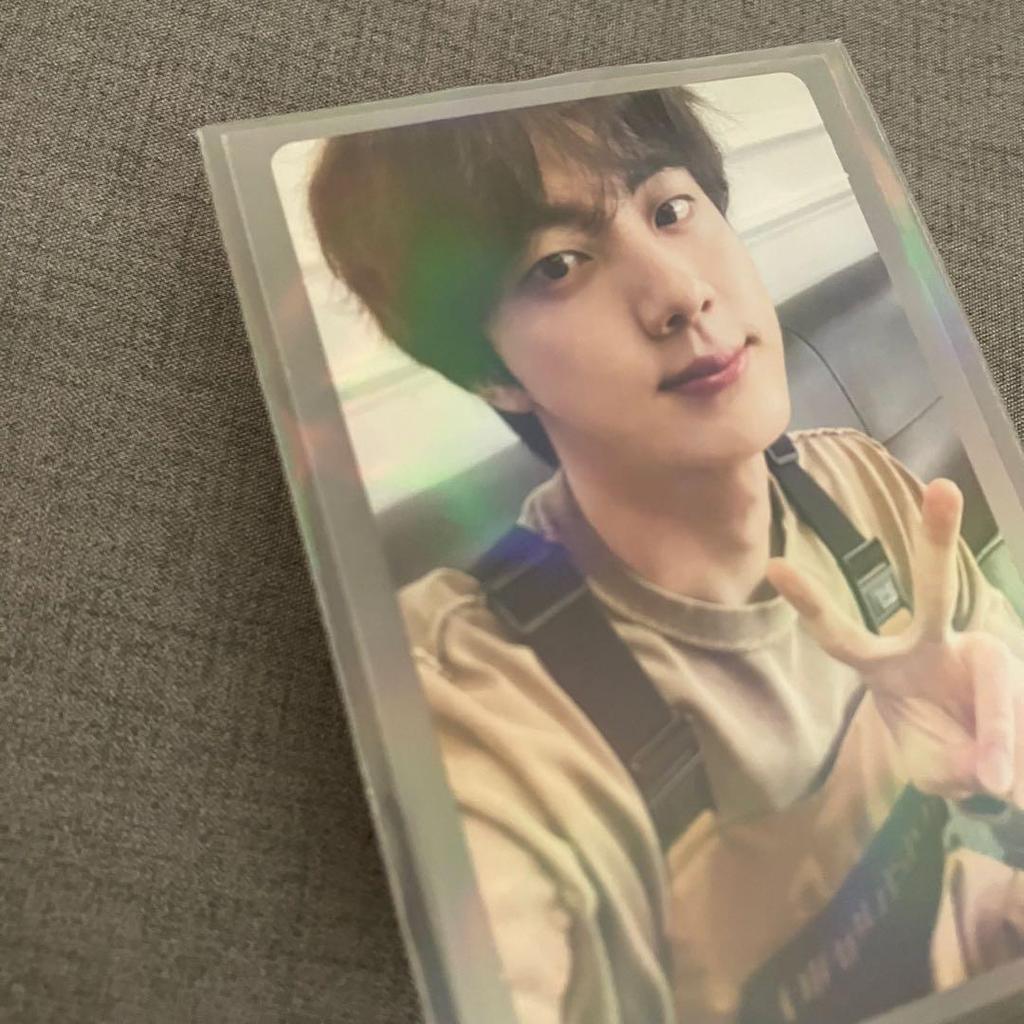 [USED] BTS JIN Photobook with Trading Cards