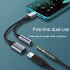 NNBILI 2in1 1in1 USB Type C To 3.5mm Headphone Audio Aux Jack Adapter PD 60W Fast Charging Cable for iPhone 15 Samsung Xiaomi