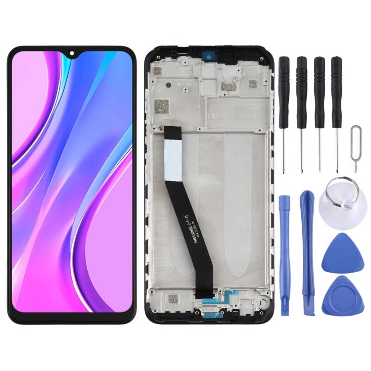 

TFT ЖК-экран для Xiaomi Redmi 9 M2004J19G M2004J19C, дигитайзер в сборе с рамкой