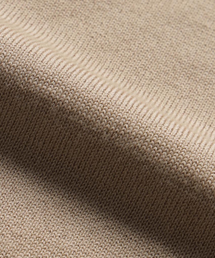 TAILDERN William Lightweight Crewneck Sweater Wool Beige