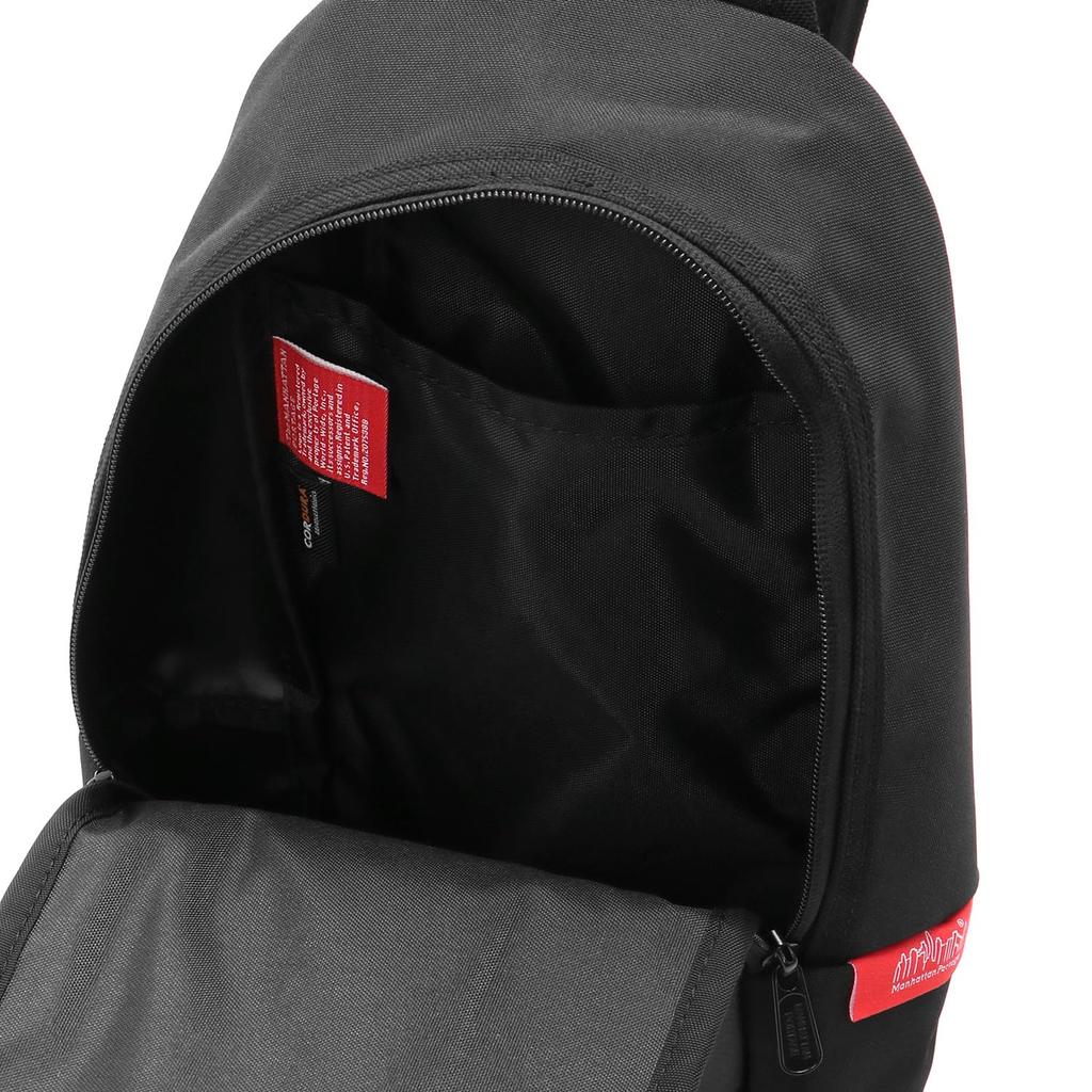 Manhattan Portage Official Pacific Little Italy Crossbody Bag MP1927HPWP, Black