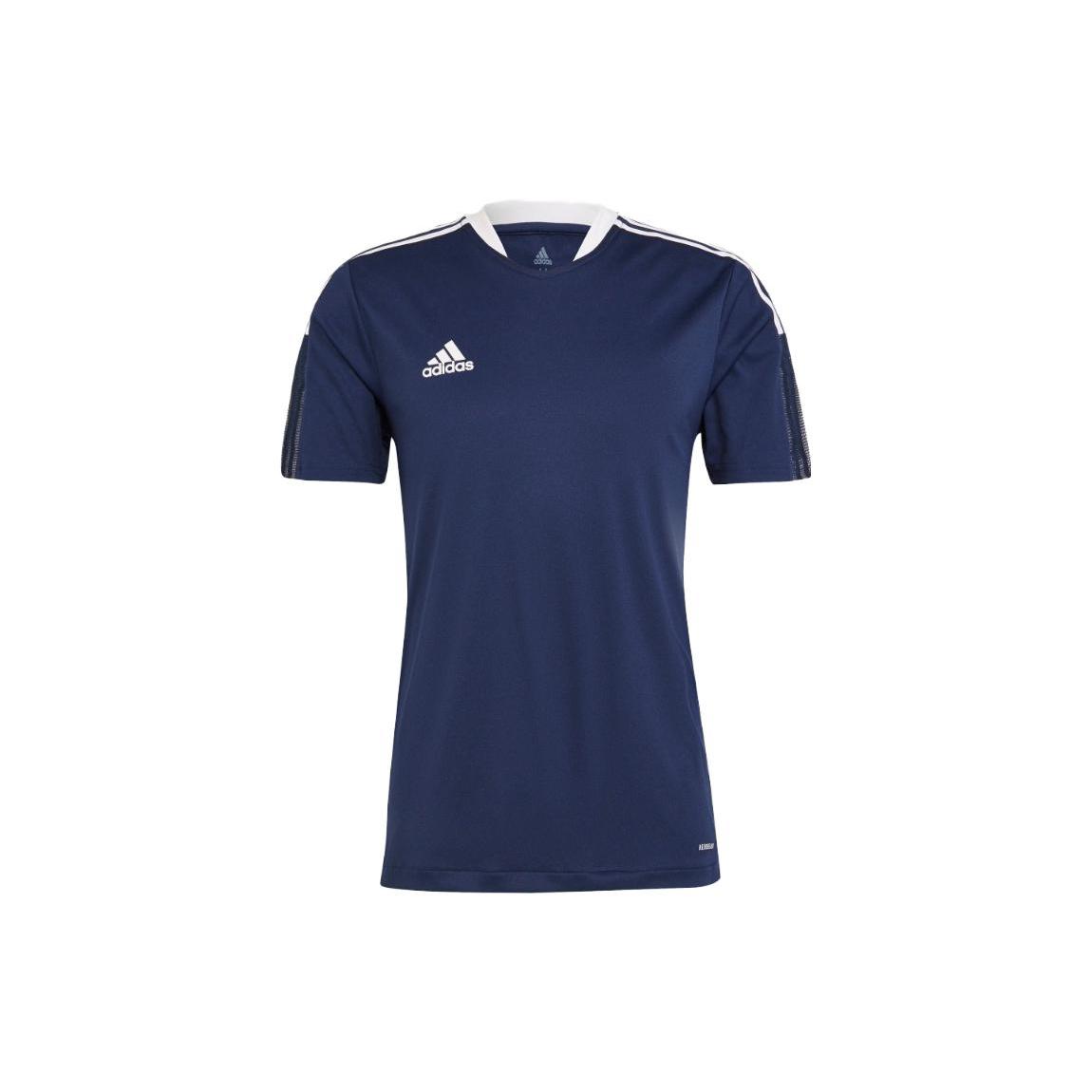 

Adidas Soccer Jerseys Men s Navy Blue Moderate Straight Fit GM7585 A/S