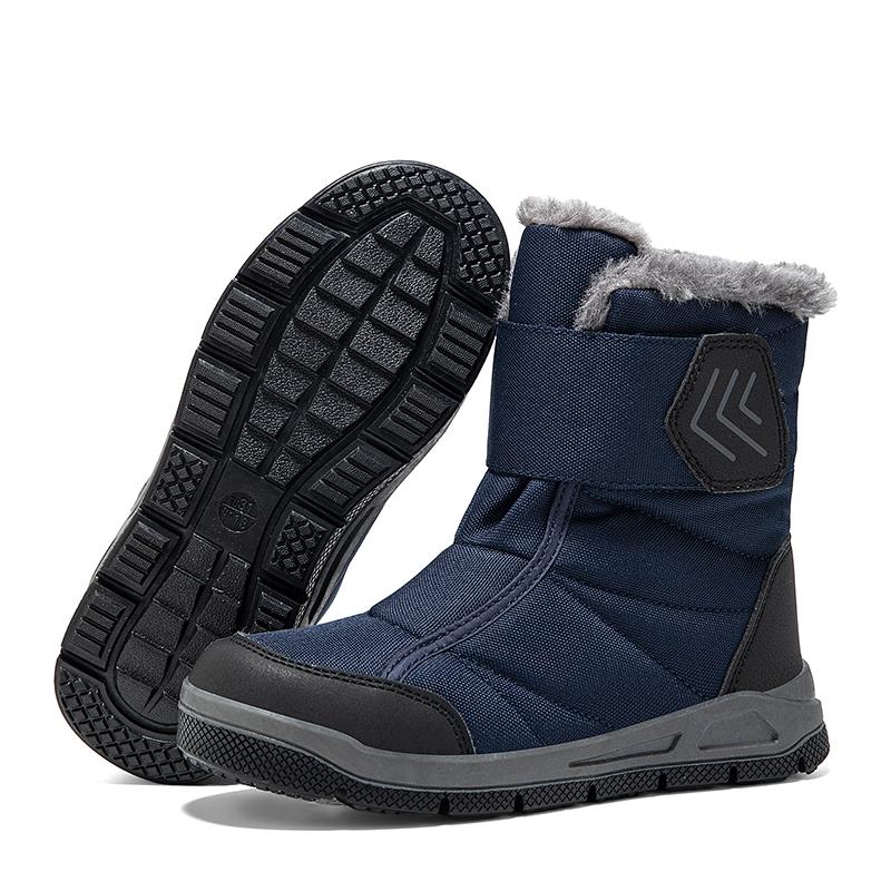 Winter Children's Snow Boots Waterproof Cotton Shoes Thick Warm Non-slip Boots In The Tube Casual Kids High-top Boots