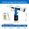 Fully Automatic Hydraulic Pneumatic Rivet Nut Gun, M3-M12