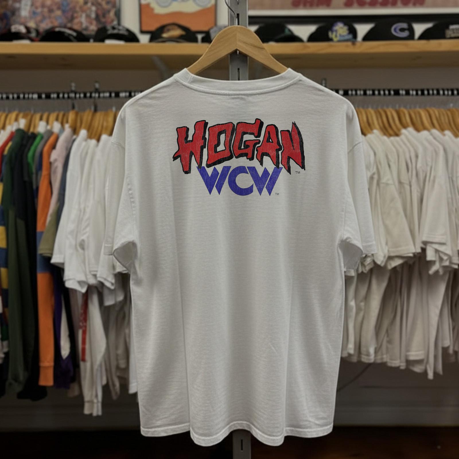 1994 Hulk Hogan WCW Rare T-Shirt White S M