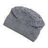 New Unisex Winter Hat Plush Fur Lined Warm Small Square Style Soft Beanie Hats For Men Women Thicken Ski Sports Knitted Hat
