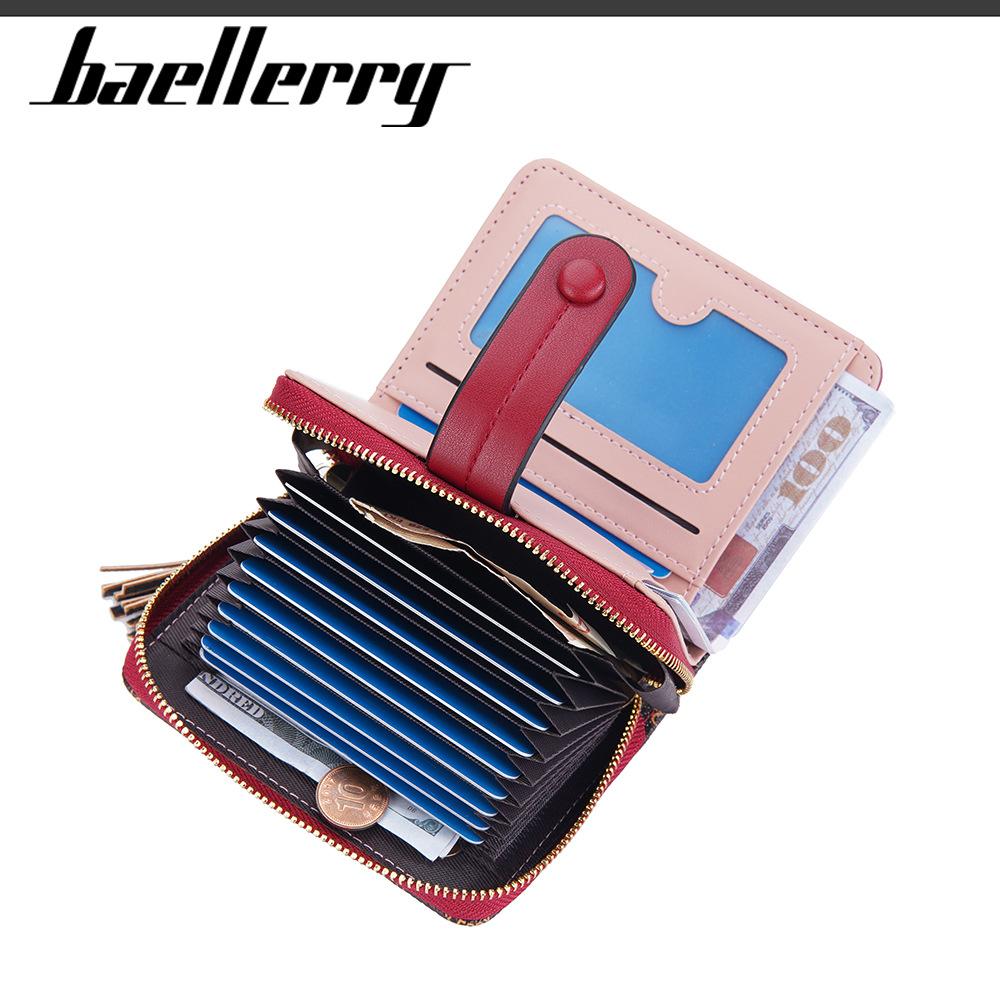 Damski Krótki Portfel Patchworkowy Drukowany w Kratę Portfel Wiele Przegródek na Karty Składany Zapinany na Zatrzask Etui na Banknoty Zapinana na Zamek Kieszonka na Monety Skórzany PU Uchwyt na Karty