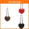 Stylish Personality Heart-shaped Crossbody Bag Love Shape Chic Single Shoulder Bag
