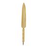 Vintage Gold Feather Fountain Pen Set - British Style Creative Christmas Gift