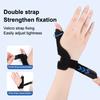 Thumb Brace With Aluminum Sheet Reinforcement Office Protect Wristband Lightweight Adjustable Compression Wristband Ambidextrous