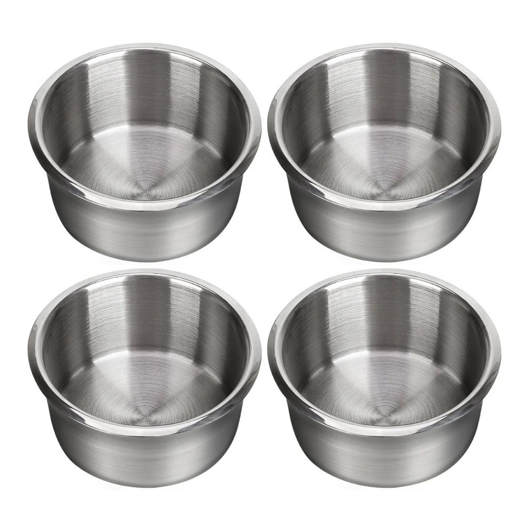 

Stainless steel cup designed to stay in perfect for and customization large holders, place, RVs, cars, campers, trailers, DIY, (4 cups)