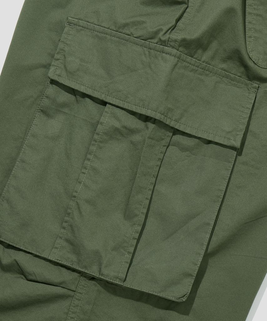 AGOD Cargo Strap Parachute Cotton Pants [Khaki]
