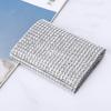 24 Rows Plastic Rhinestone Mesh Ribbon Sewing Trim Garment Accessories Decoration