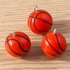 5Pieces Football Pendants Jewelry Making Part Fashion Accessory Perfect for Unique Jewelry Making and Craft Accessories