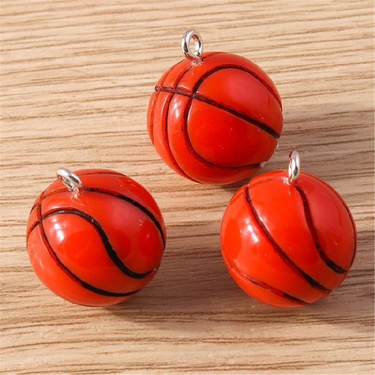 5Pieces Football Pendants Jewelry Making Part Fashion Accessory Perfect for Unique Jewelry Making and Craft Accessories