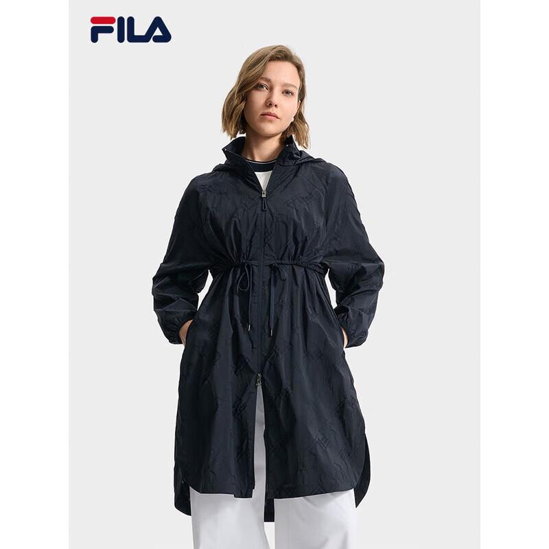 FILA Emerald Women s Casual Hooded Windbreaker Jacket L