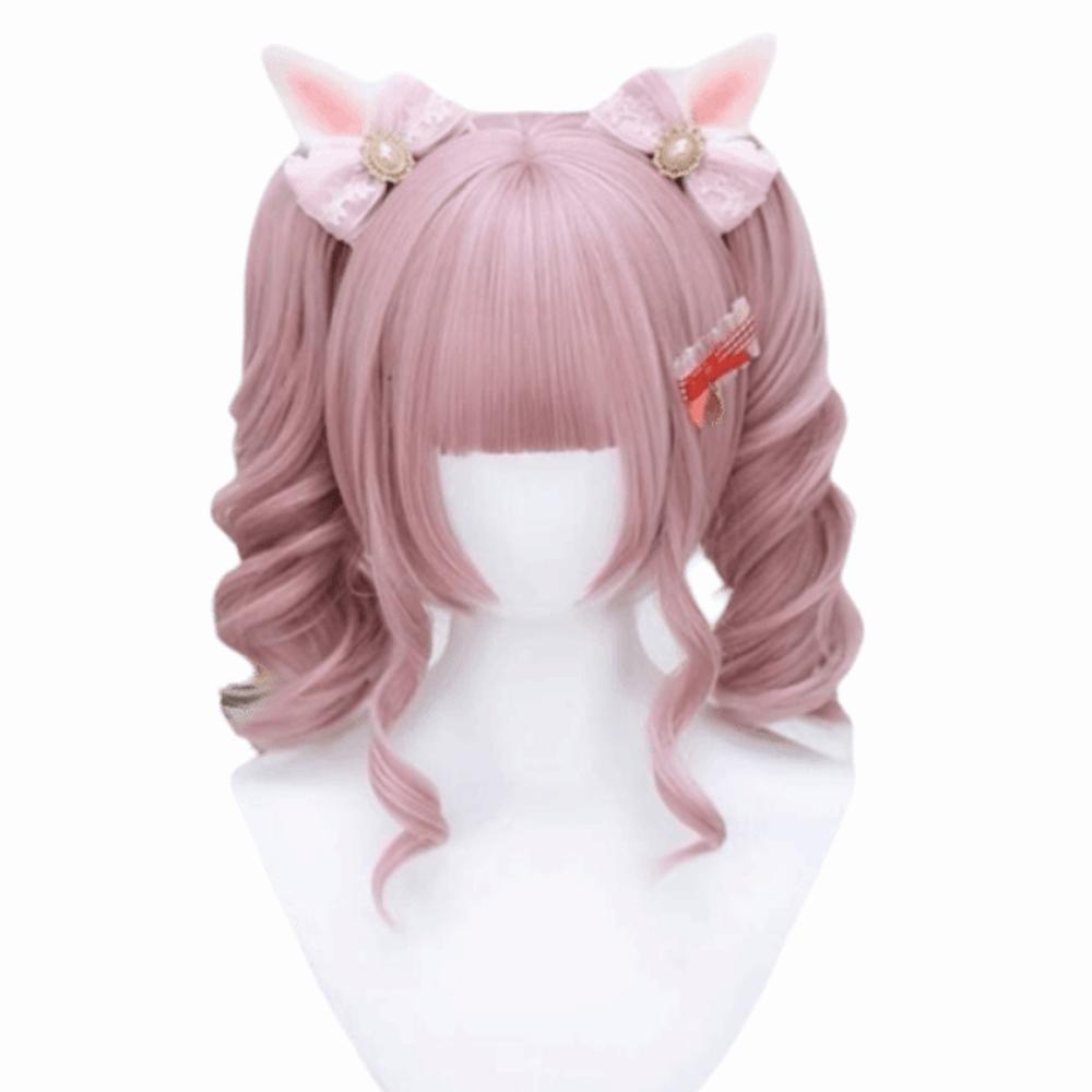 Princess Cut Synthetic Wigs With Bangs Harajuku Short Cosplay Lolita Hair  Carnival