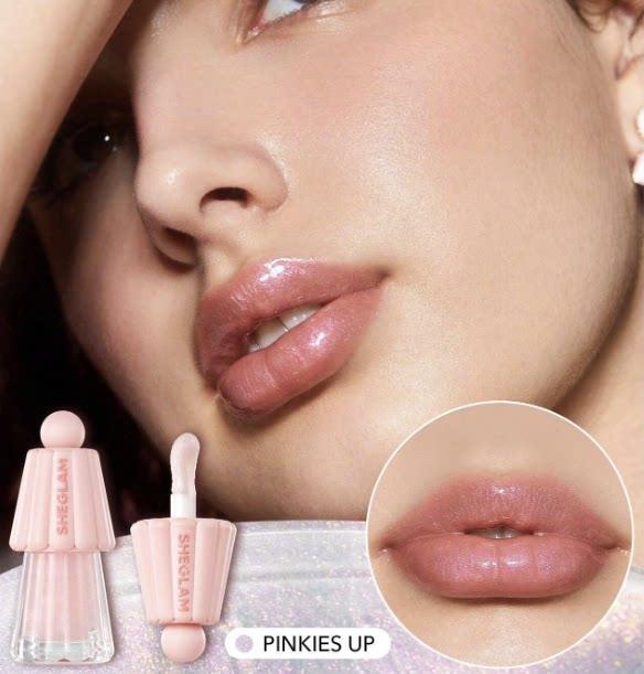 New Packaging! Small Cake Sheglam Jelly Lip Gloss Fruit Essence Toot Nourishing Moisturizing Not Oily Lip Gloss