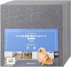 Pet-friendly, Water-repellent, Suction-resistant Tile Mats for 2 Tatami Mats (36 Pieces), Charcoal Gray