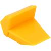 Aramox 4Pcs Tyre Changer Clamping Jaw Protector Yellow Inserts Jaw Clamp Cover Protector Wheel Rim Guard for Tire Changers