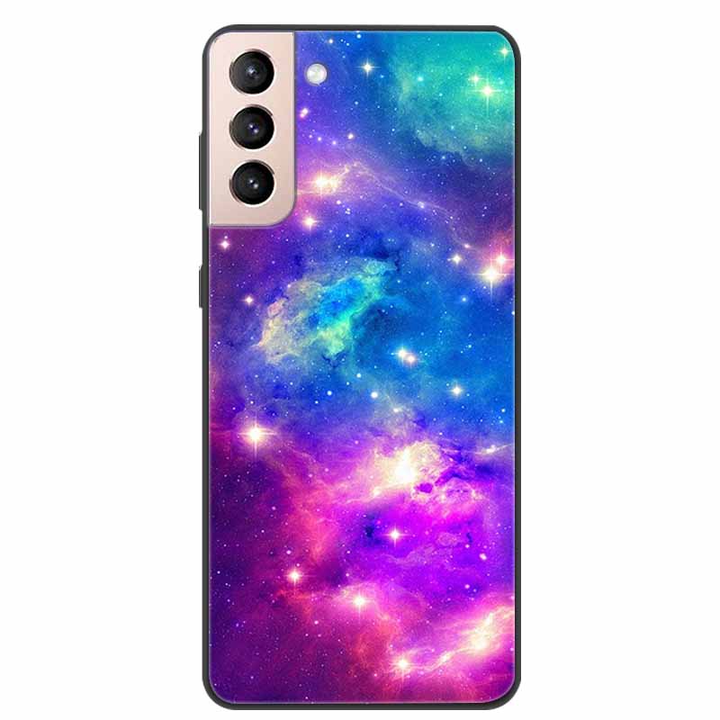 Per Samsung Galaxy S21 FE 5G Custodia Cartoon Dipinta Morbida TPU Custodie per Telefono per Galaxy S21FE S 21 FE Cover Posteriore in Silicone Coque Carina