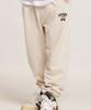 CREAM SODA LAB Camping Small Logo Training Jogger Pants Oatmeal